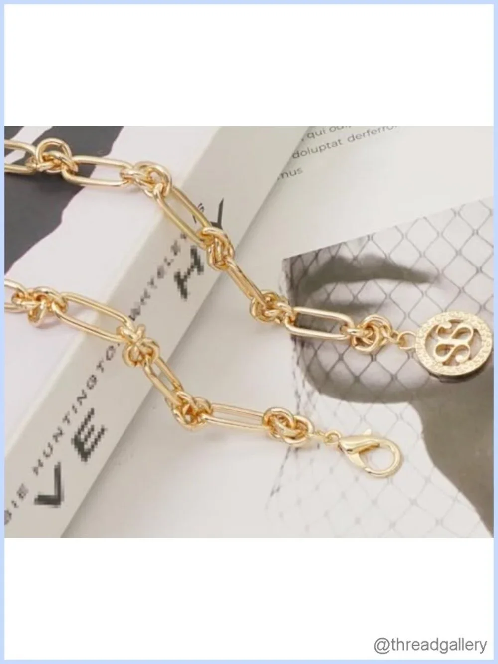 Metal Waist Chain Adjustable Buckle Belt for Dresses Jeans